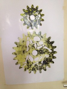 Printed spur gear